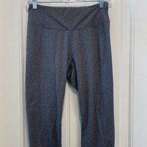 Grey Athletic Leggings (Half Calve)
